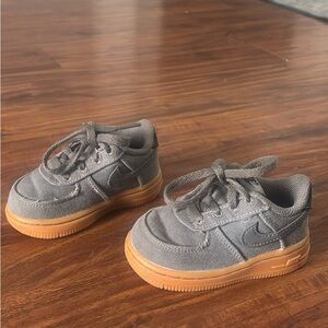 Toddler Canvas Air Force 1s sz 5